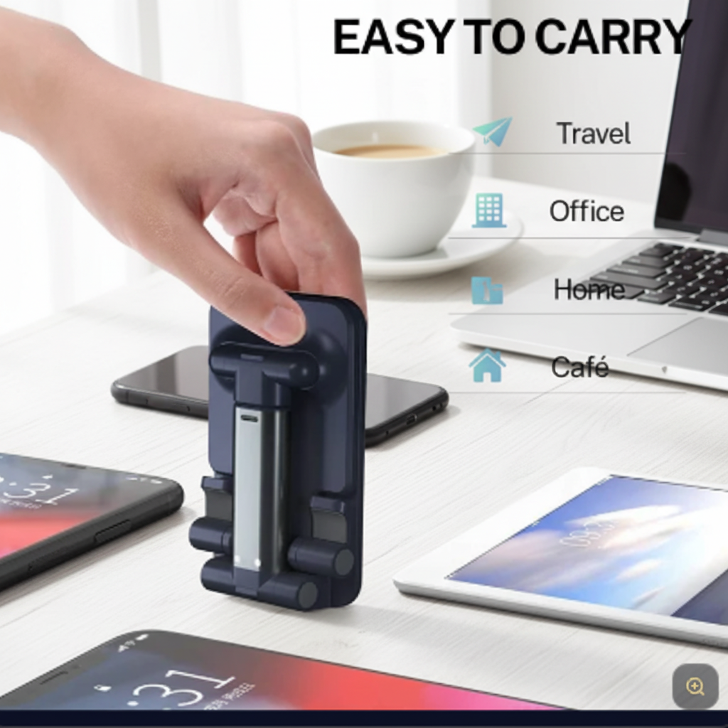 L305 Phone Stand - Easy to Carry Lifestyle Shot