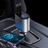 4-in-1 Retractable Car Charger with Digital Voltage Display