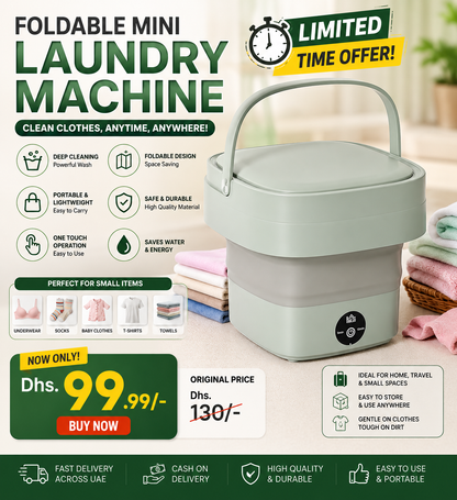Foldable Mini Laundry Machine