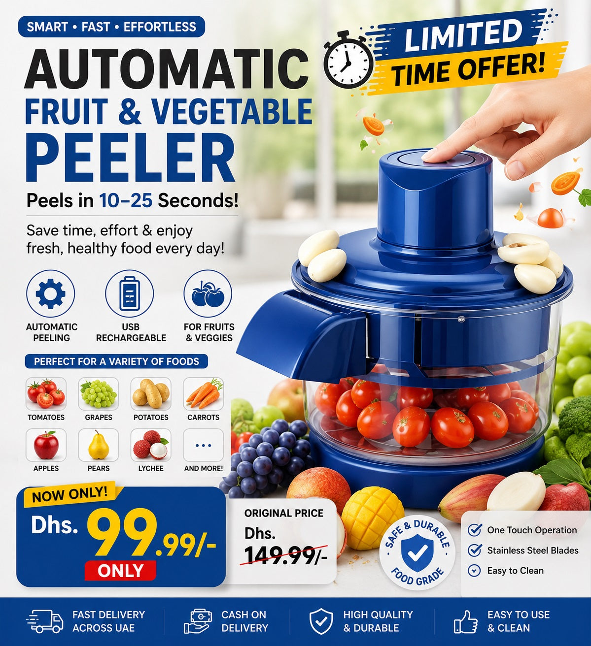 Fruit and Vegetable Peeler