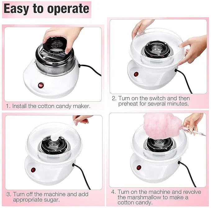 Electric Cotton Candy Maker Machine