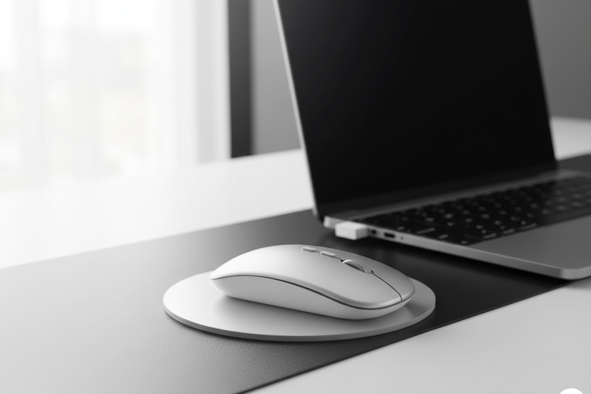 Wireless Photoelectric Mouse MacBook lifestyle desk setup