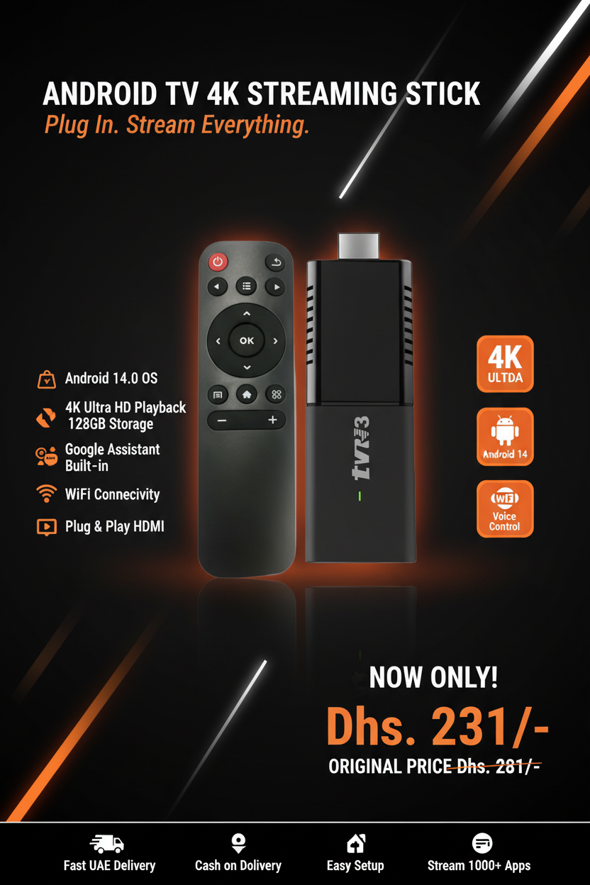 Android TV 4K Streaming Stick Hero Banner