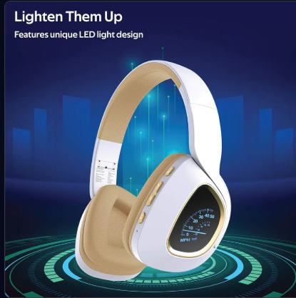 LED Speedometer Headphones - Product Shot