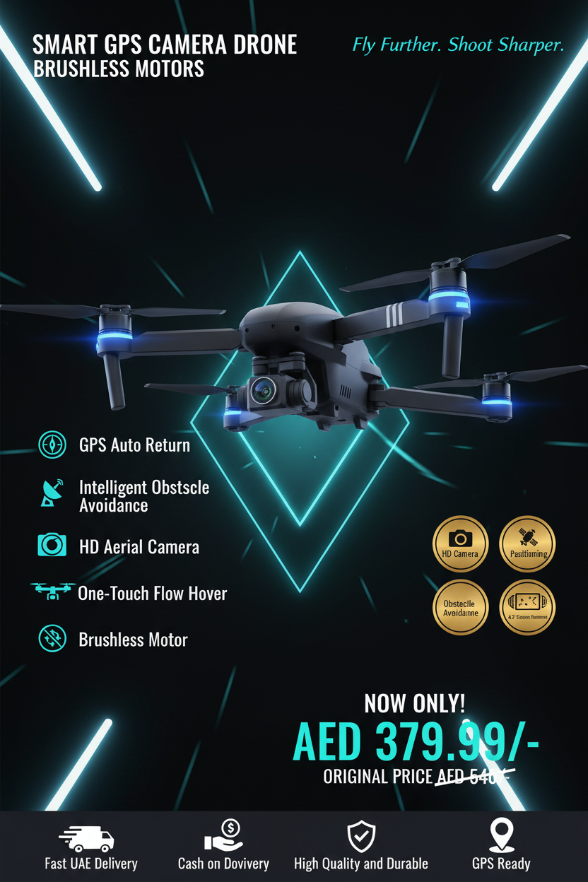 Smart GPS Drone Hero - AED 379.99
